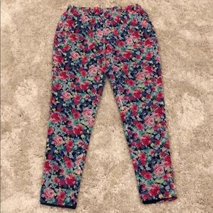 Joie Marceline 100% Silk Floral Pant